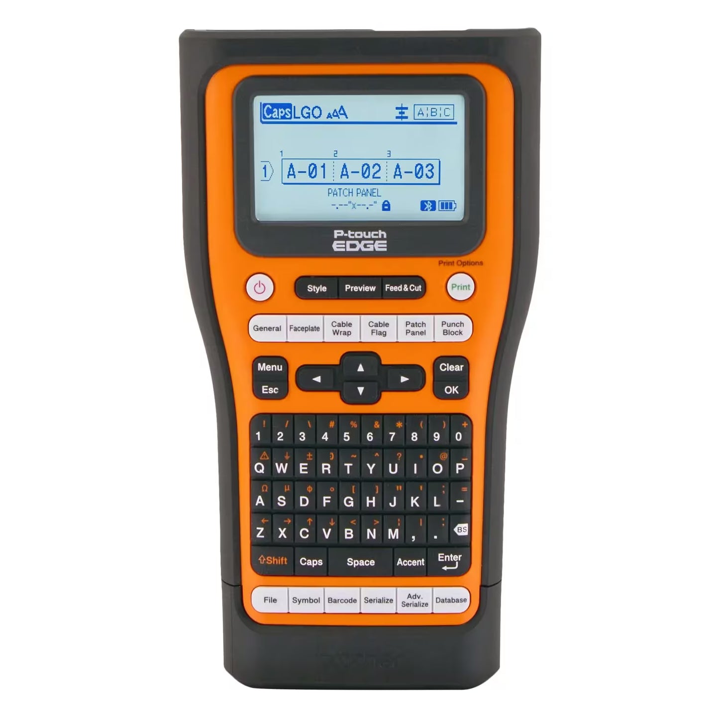 Brother P-touch EDGE (PT-E560BT) - Industrial Handheld Label Printer